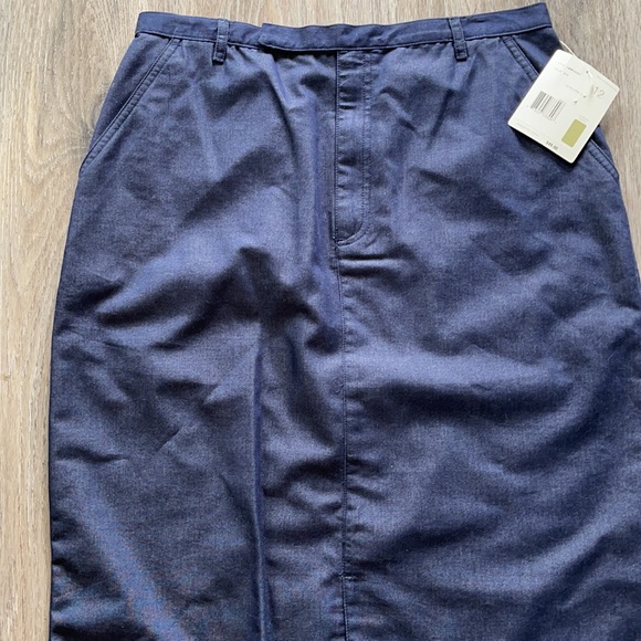 Liz Claiborne Blue Skirt Size 12 - Picture 3 of 14